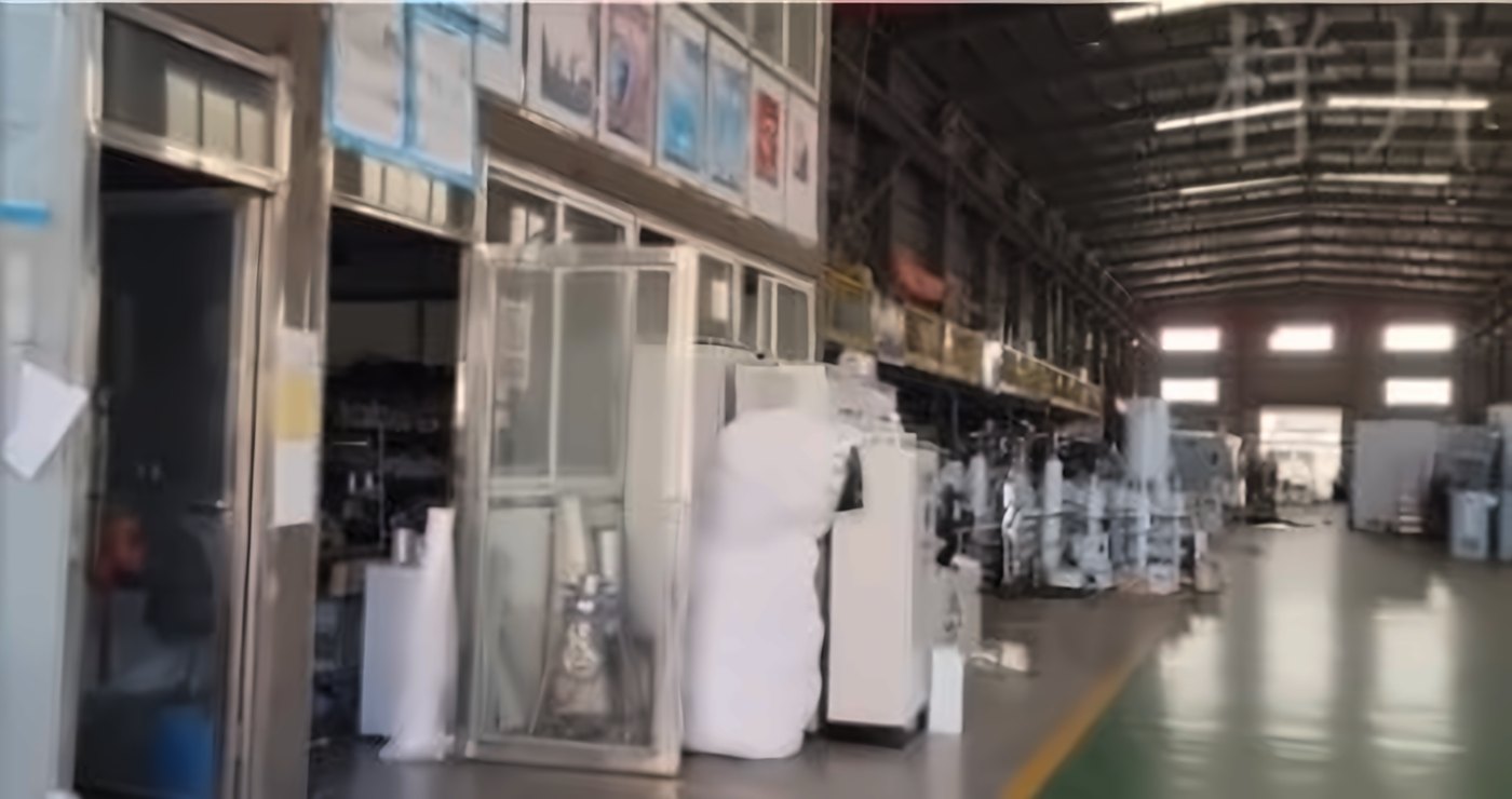AirKing production workshop with products being built